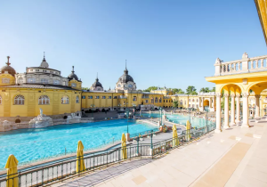 2 Nuits dans un Hotel 4*: Mediterran avec Vols et Entrées dans le célèbre spa Széchenyi à Budapest