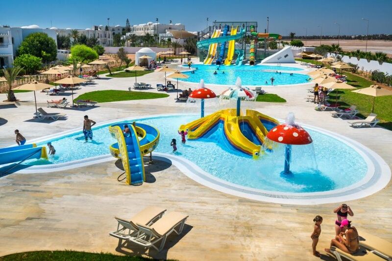 Piscine Hôtel Iliade Aquapark Djerba